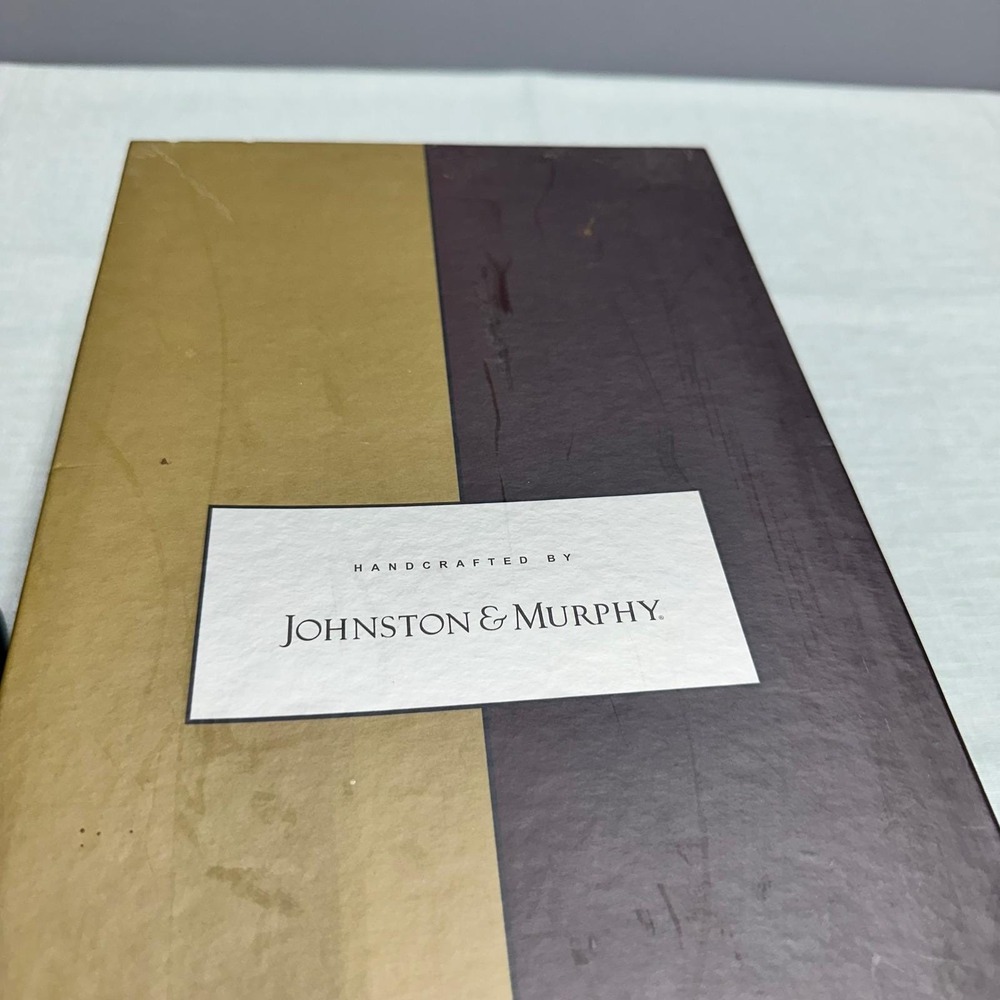 Johnston & Murphy Aragon II Black Burgundy Leather Kiltie Tassel Loafers 10M NEW - Picture 8 of 10